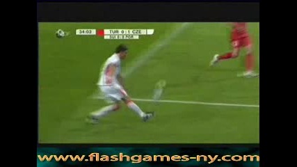 Евро 2008 - Турция - Чехия - 0:1