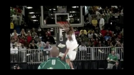 Air Up There 360 Between The Legs Dunk and Lebron James Runs Out of the Building 