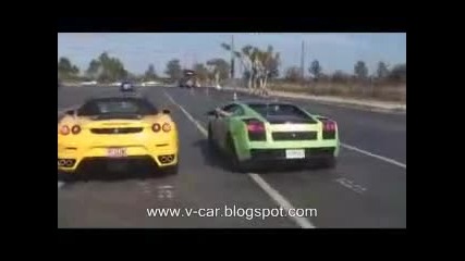 F430 vs Gallardo Se 