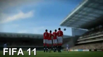 Fifa 11 vs Pes 2011 