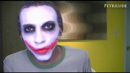 The Joker make-up tutorial