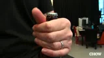 Как да отворим бира с химикал 