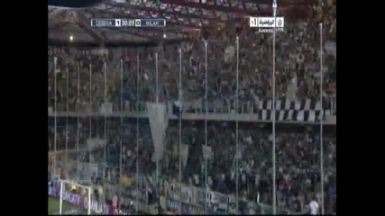 11.09.2010 Чезена 1 - 0 Милан гол на Богдани 