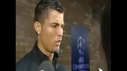 Cristiano Ronaldo Interview 29th April,  2009