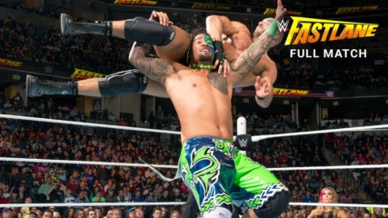 The Usos vs. Tyson Kidd & Cesaro - WWE Tag Team Title Match: WWE Fastlane 2015 (Full match - WWE Network Exclusive)