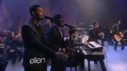 Bruno Mars - It Will Rain (live on Ellen Degeneres Show)