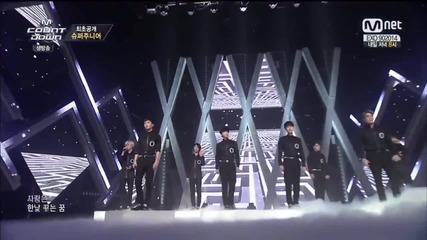 Super Junior - Evanesce Live Mcountdown Comeback Stage 141023