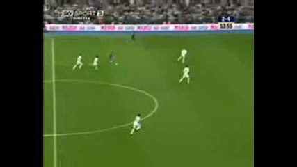 Real Madrid - Barcelona 2 - 4 Henry (min 58)