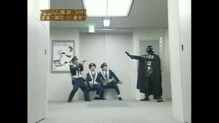 Dart Vader vs Japan Police