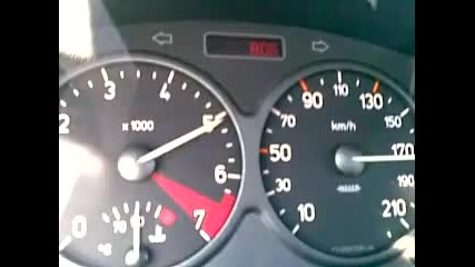Peugeot 206 Gti 2.0 - 0-180 km/h for 30 sec
