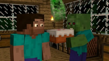 I Baked a Cake Just for You Minecraft Music & Video