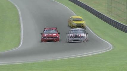 Testing the iracing Ford Falcon V8 Supercar @ Lime Rock 