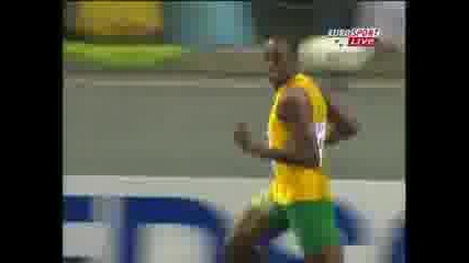 *world Record* Usain Bolt 9.58s 100m - Iaaf Berlin 2009