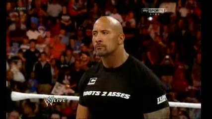 Wwe Raw 26.03.12 Финалната Среща Джон сина И Скалта