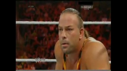 Bad News Barrett с послание кьм Rob Van Dam - Wwe Raw - 26/5/14
