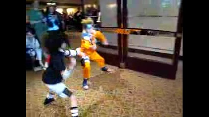 Chibi Naruto Fight