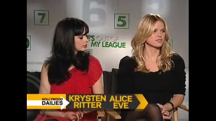 Is Alice Eve Really Out Of Jay Baruchels League 
