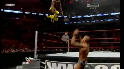 Randy Orton Kicks Kofi Kingston
