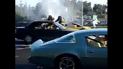 Lamborghini On Fire