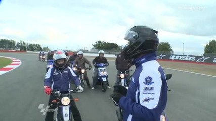 Discovering Silverstone with Jorge and Wilco