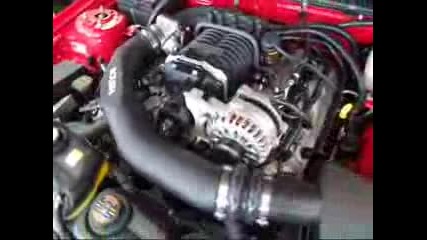 Red Ford Mustang Roush 427r 