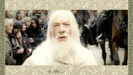 Lord of the Rings - Faramir Co set out to retake Osgiliath with lyric 