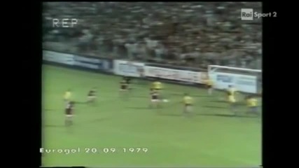 1979 Servette Switzerland 3 Beveren Belgium 1champions Cup