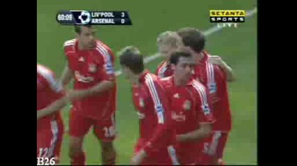 Livpool v Arsenal - Agger 3 - 0