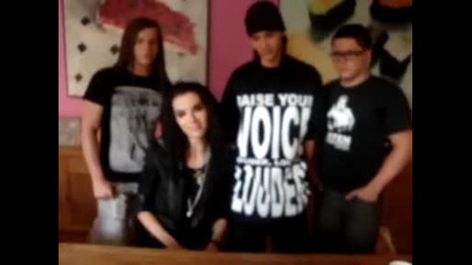 Tokio Hotel message