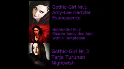 Gothic Girls - Amy Lee Tarja & Sharon Janny