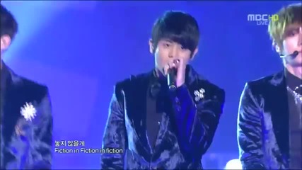 Beast - Fiction @ Mbc Gayo Daejun (31.12.2011)