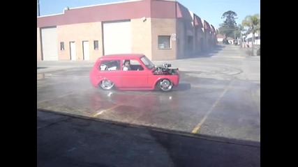 lada niva burnout 