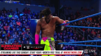 Kofi Kingston vs. AJ Styles - Gauntlet Match Part 4: SmackDown LIVE, Feb. 12, 2019