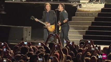 Paul Mccartney Bruce Springsteen - I Saw Her Standing There Twist And Shout .in