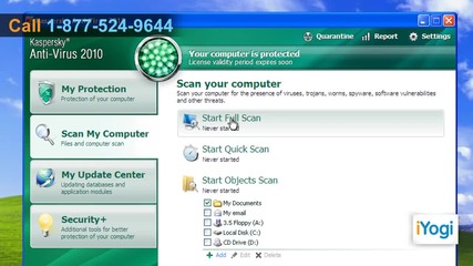 How to Scan your Pc using Kaspersky® Anti - Virus 