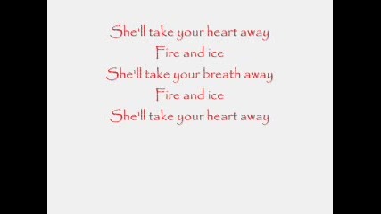Cinderella - Fire and ice with lyrics 