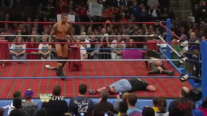 Piper's Pit with John Cena and Randy Orton