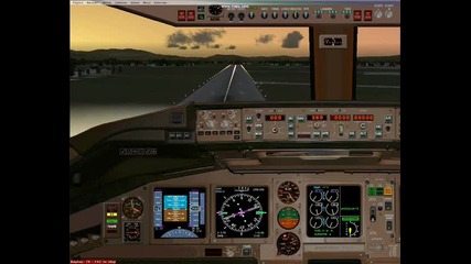 Аварийно кацане на летище София - Боинг 777 (fsx) 