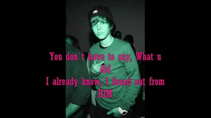 Cry me a river ... Justin Bieber