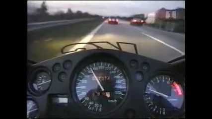 Faces Of Death - Honda Cbr 1100xx 240 Mph on Autobahn 