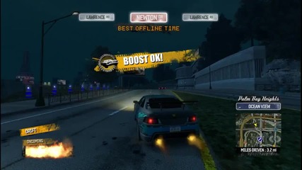 Burnout Paradise Crash