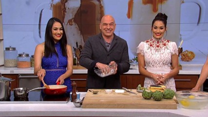 The Bella Twins reveal Birdie's Superstar name on ABC's "The Chew"