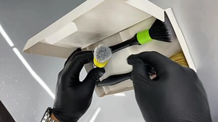 Koch Chemie Interior Brush Set - професионален комплект от три четки за почистване на автомобили.