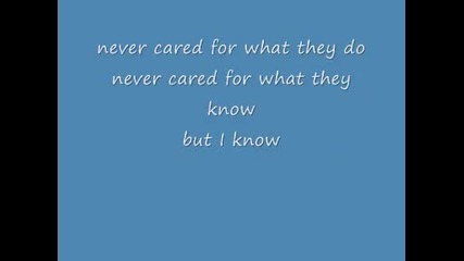 Metallica - Nothing Else Matters Lyrics (normal Version) 