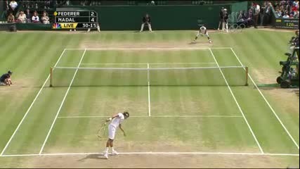 Wimbledon 2008 Final - Rafael Nadal -roger Federer - Set 1