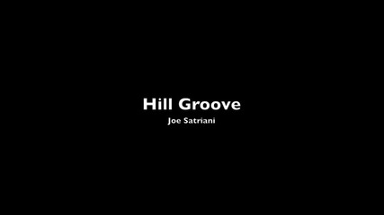Joe Satriani - Hill Groove - Backing Track