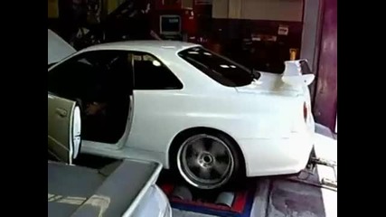 Nissan Skyline R34 Gtr Mspec On Dyno