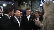 One Direction chat to Jameela at the Brits