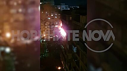 Ексклузивни кадри: Моментът на взрива в жилищен блок във Варна