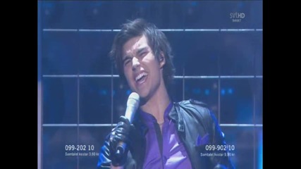 Melodifestivalen 2010 - Eric Saade - Manboy Final [hd]